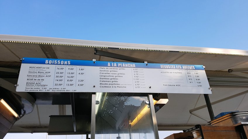 Le P'tit Bleu, Restaurant La Rochelle