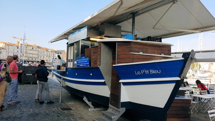 Le P'tit Bleu, Restaurant La Rochelle