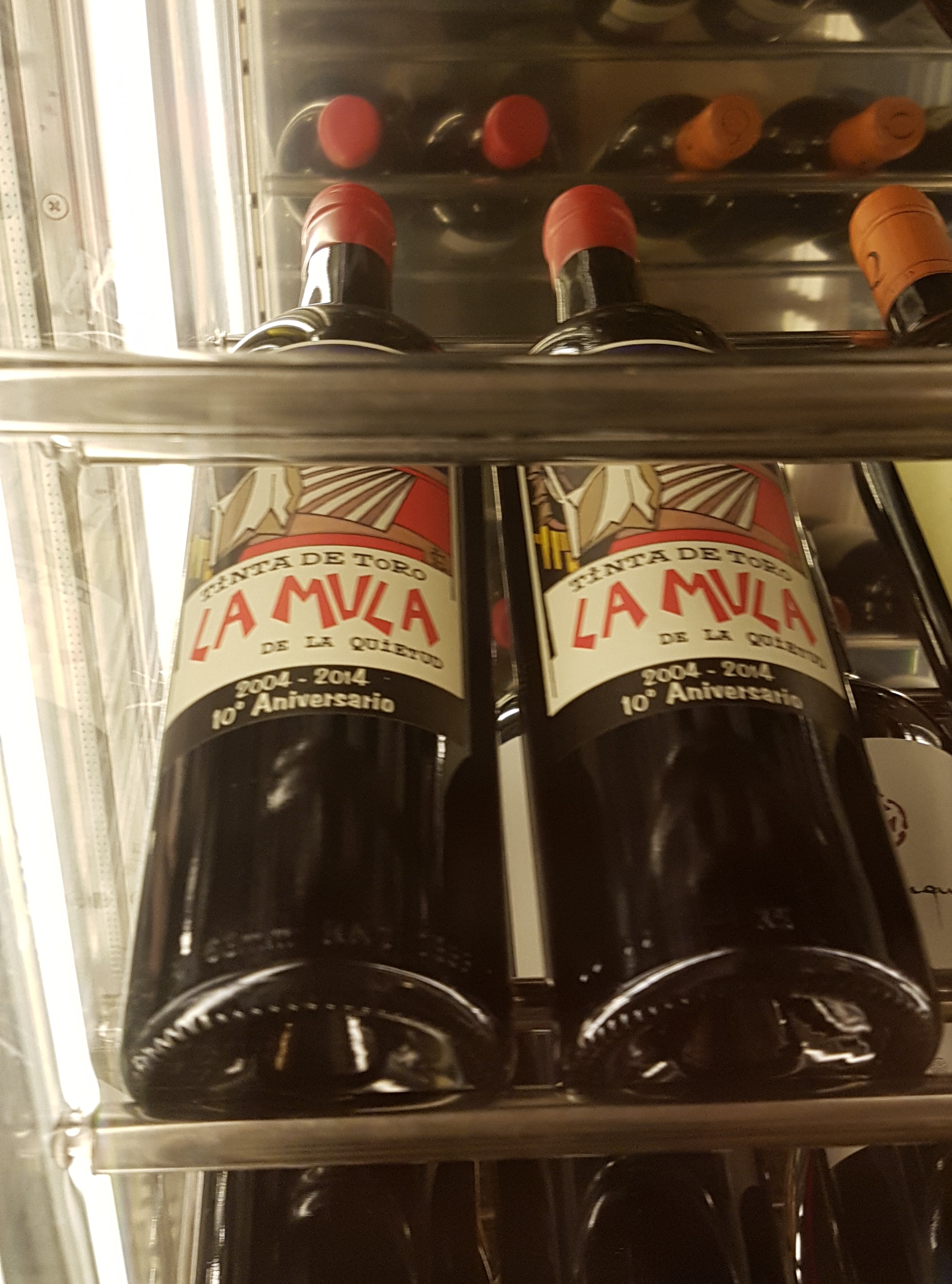 La Mula red wine
