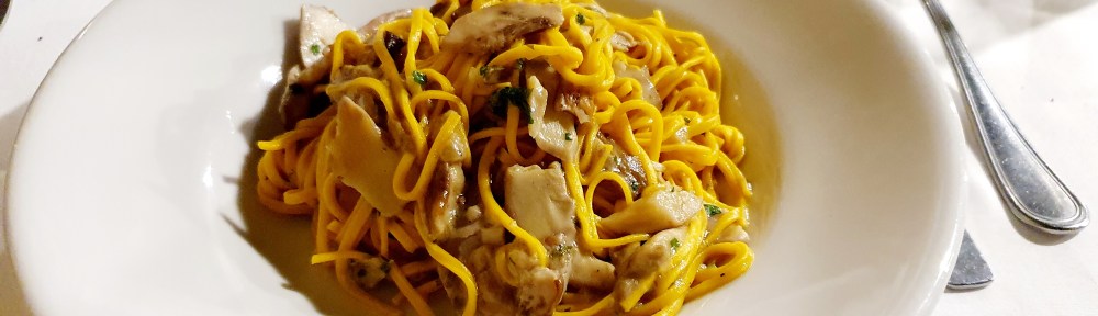 Taglierini con funghi porcini