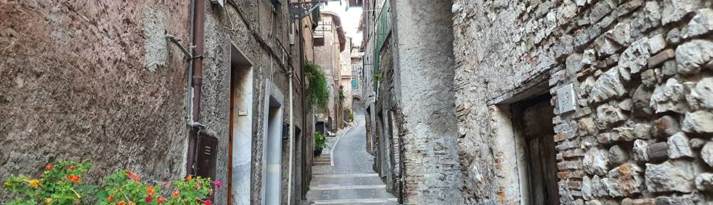 Streets of Olevano Romano